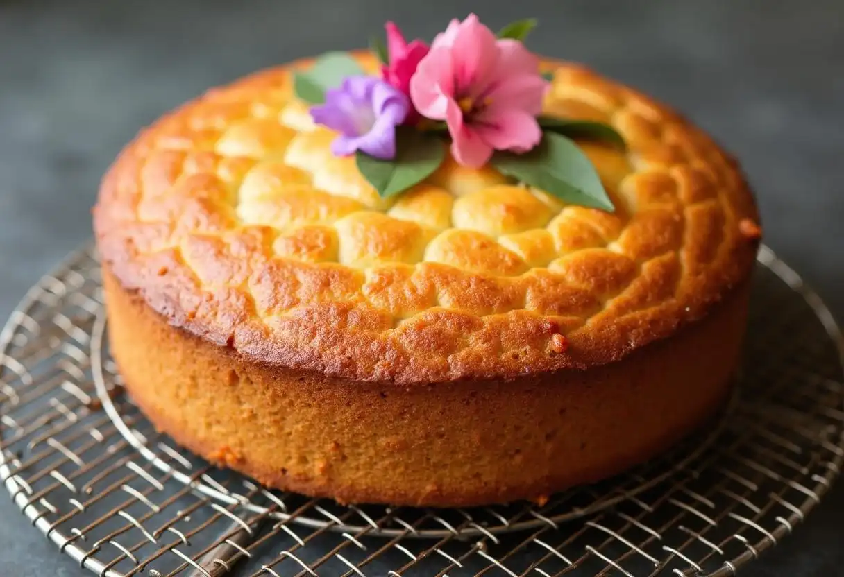 Perfectly baked cake
