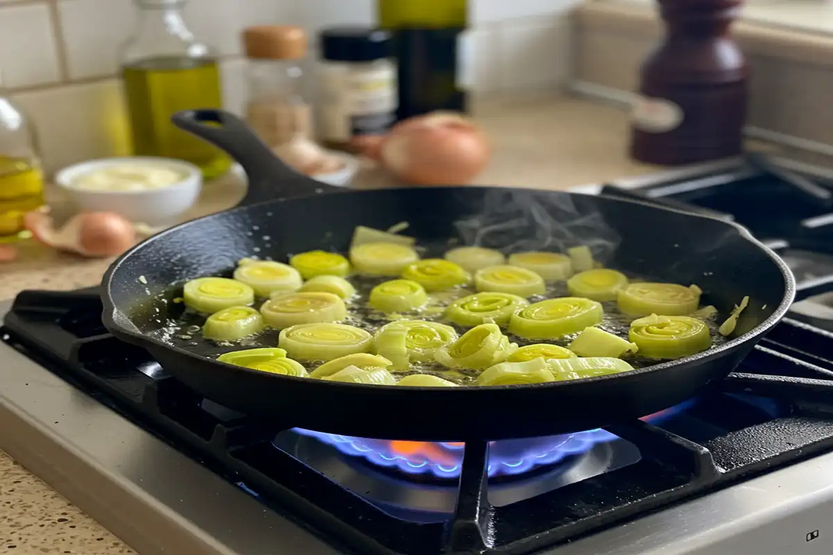 How Does Gordon Ramsay Cook Leeks - Cooking the Leeks