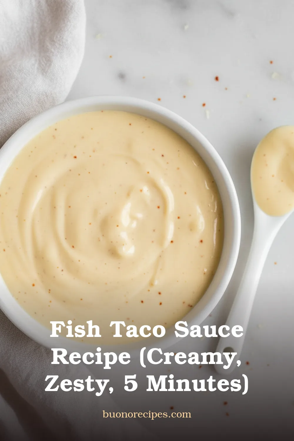 Creamy Fish Taco Sauce