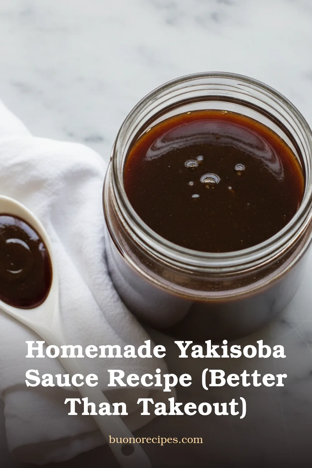 Homemade Yakisoba Sauce