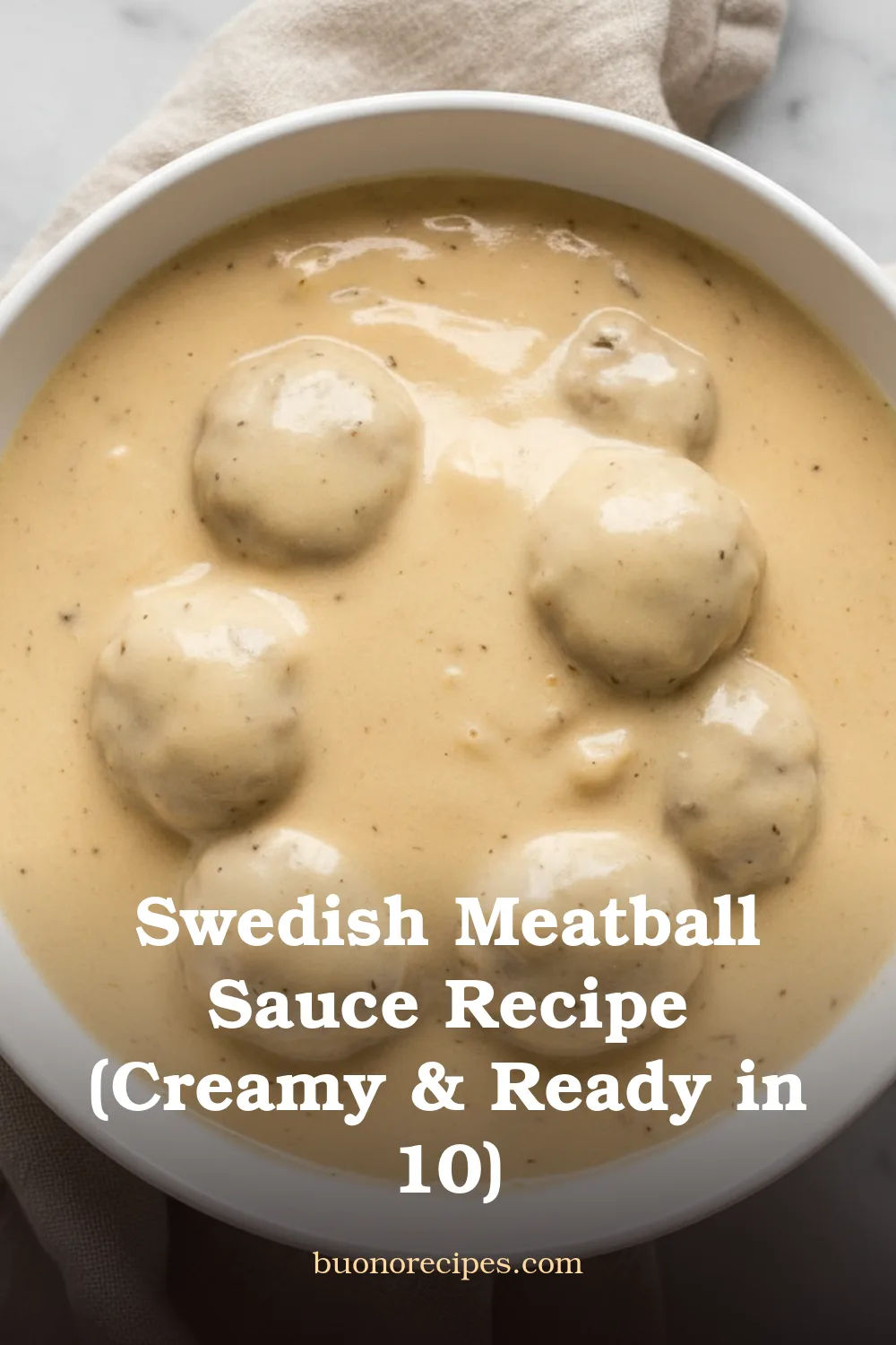 Swedish Meatball Sauce Recipe (Creamy & Ready in 10) 1 Swedish Meatball Sauce