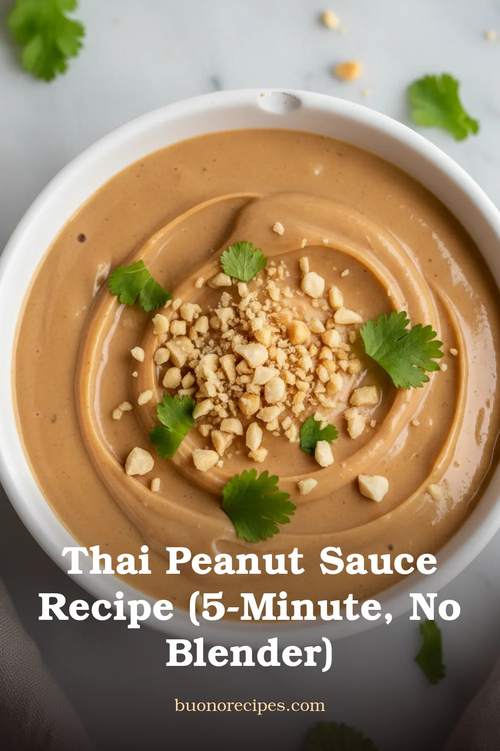 5-Minute Thai Peanut Sauce