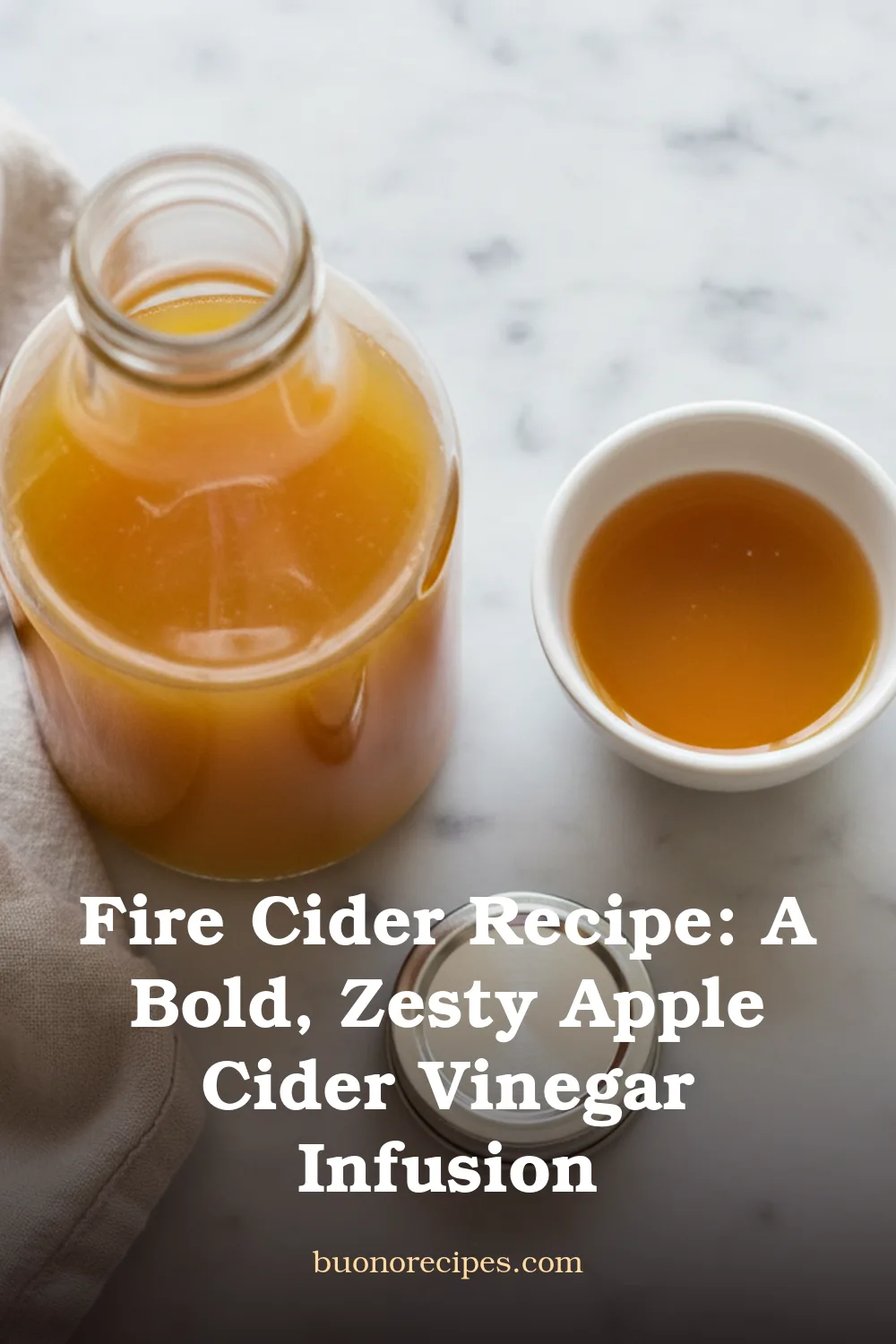 Fire Cider Recipe: A Bold, Zesty Apple Cider Vinegar Infusion 1 Homemade Fire Cider